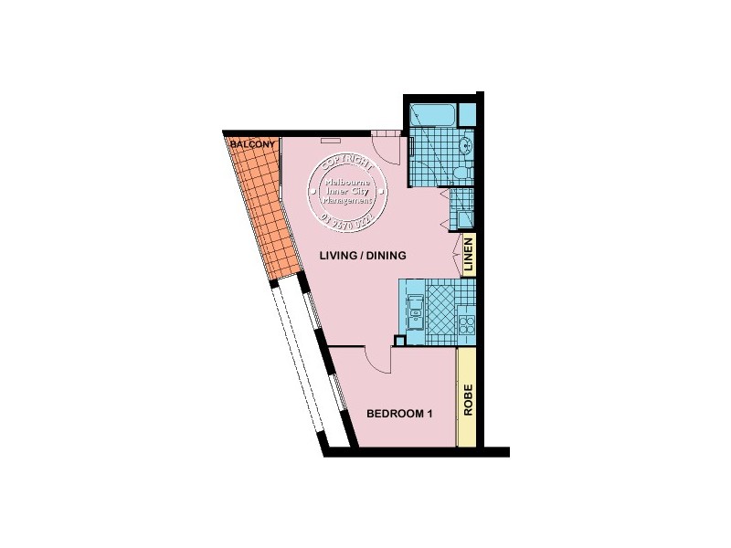 REF 33365/99 Whiteman Street, Southbank VIC 3006 Floorplan