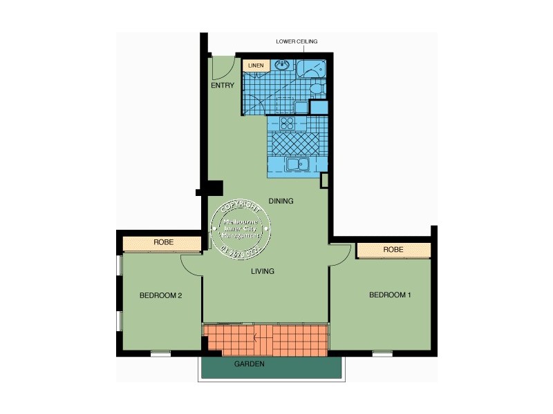REF 23520/79 Whiteman Street, Southbank VIC 3006 Floorplan