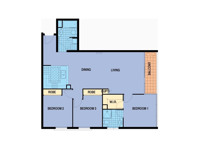 REF 23526/39 Dorcas Street, South Melbourne VIC 3205 Floorplan
