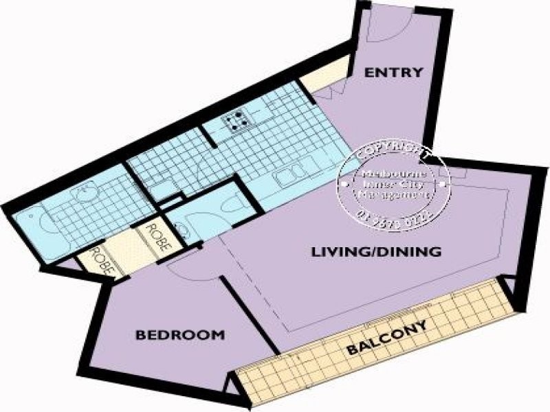 REF 23551/83 Queensbridge Street, Southbank VIC 3006 Floorplan