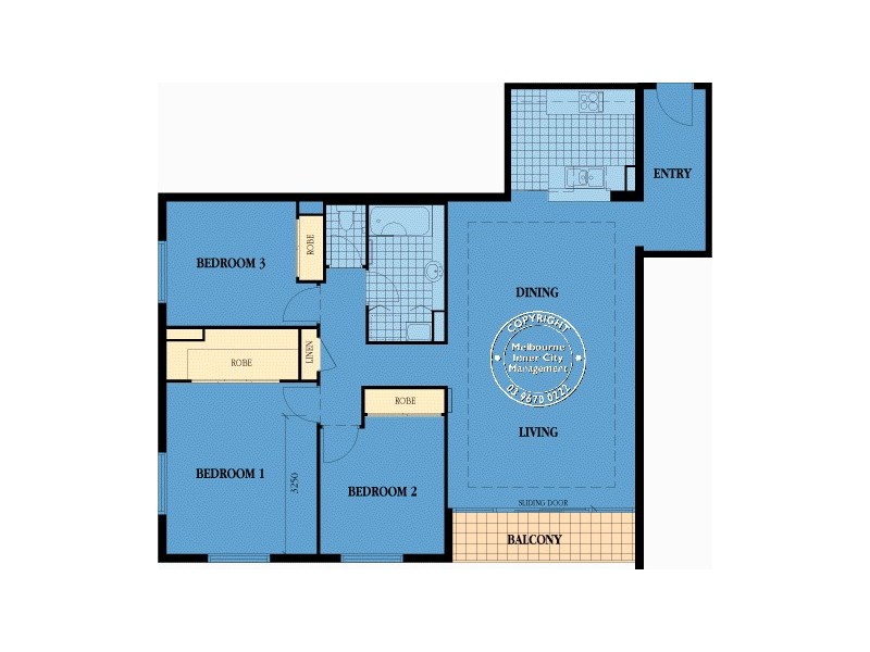REF 23555/33 La Trobe Street, Melbourne VIC 3000 Floorplan