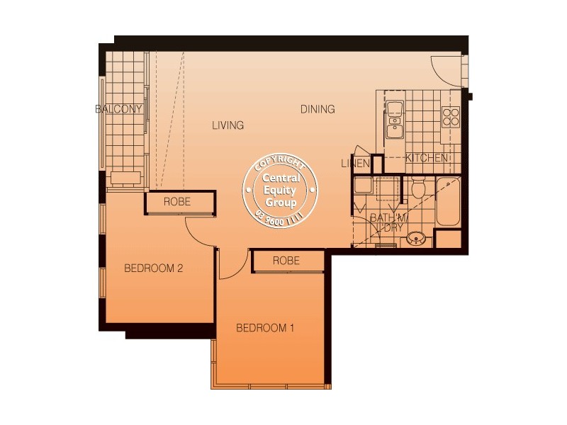 REF 23614/183 City Road, Southbank VIC 3006 Floorplan