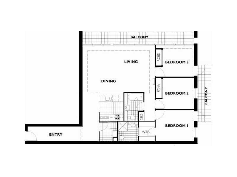 REF 23637/83 Queensbridge Street, Southbank VIC 3006 Floorplan