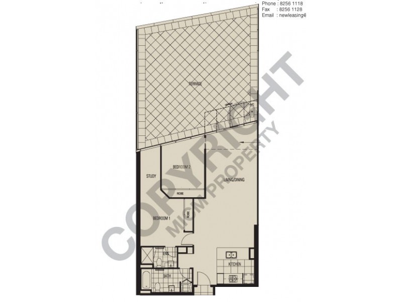REF 23651/180 City Road, Southbank VIC 3006 Floorplan