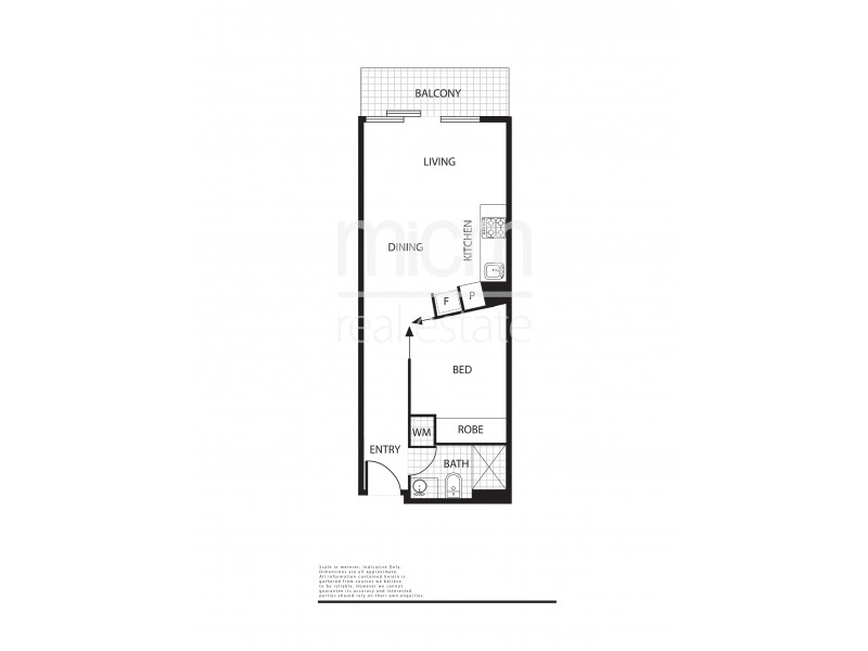 318C/4 Acacia Place, Abbotsford VIC 3067 Floorplan