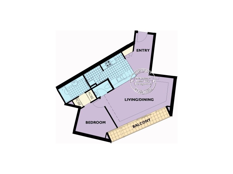 REF 23661/83 Queensbridge Street, Southbank VIC 3006 Floorplan