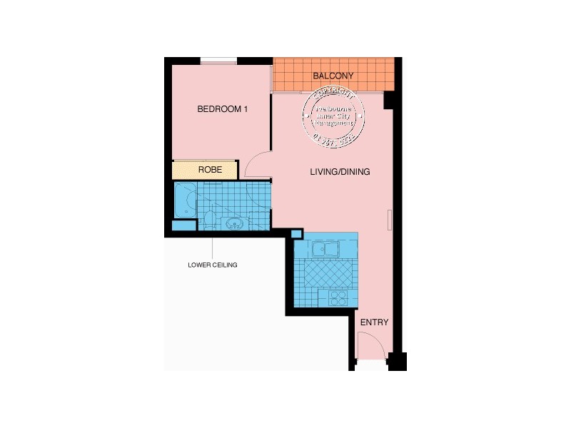 REF 23734/79 Whiteman Street, Southbank VIC 3006 Floorplan