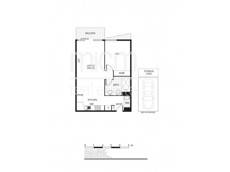 713/163 Cremorne Street, Richmond VIC 3121 Floorplan