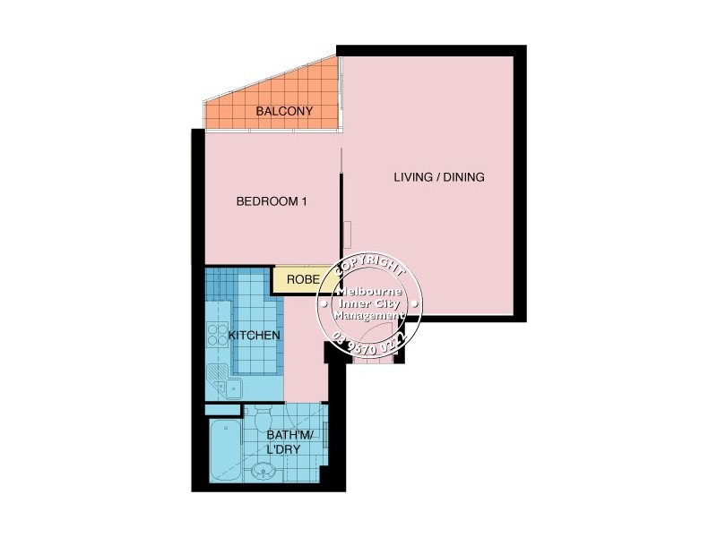 REF 23755/22 Kavanagh Street, Southbank VIC 3006 Floorplan