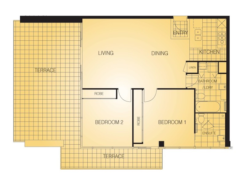 REF 23777/183 City Road, Southbank VIC 3006 Floorplan