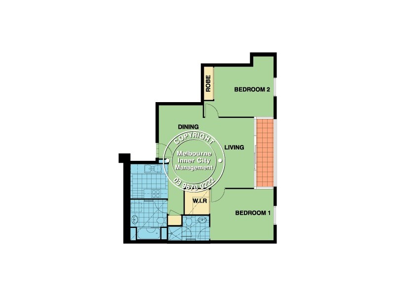 REF 23779/163 City Road, Southbank VIC 3006 Floorplan