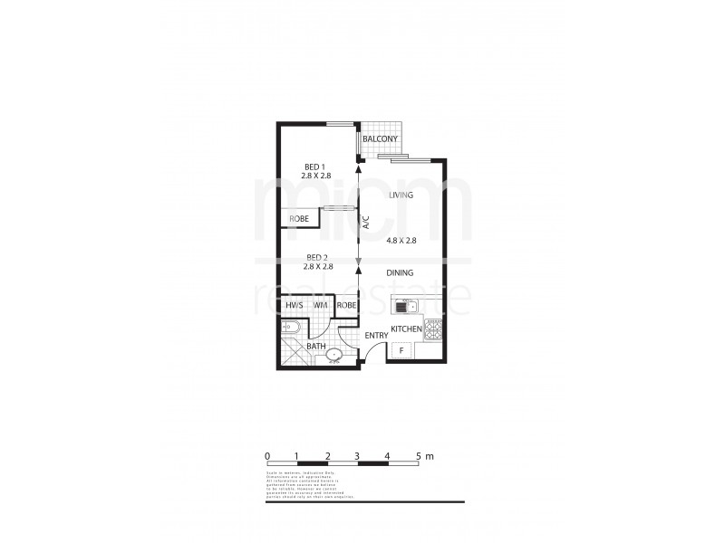 729/118 Franklin Street, Melbourne VIC 3000 Floorplan