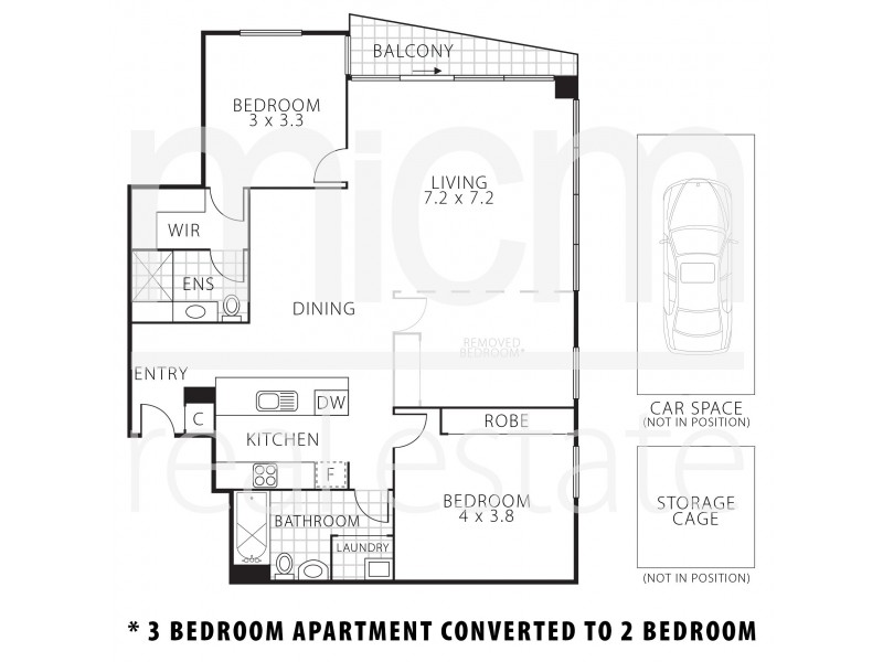 92/99 Whiteman Street, Southbank VIC 3006 Floorplan