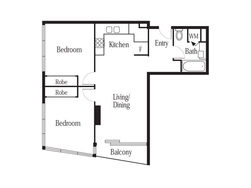 REF 33627/180 City Road, Southbank VIC 3006 Floorplan
