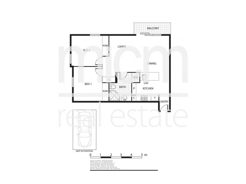 110/86 Altona Street, Kensington VIC 3031 Floorplan