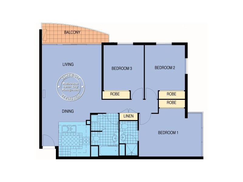 REF 23941/28 Bank Street, South Melbourne VIC 3205 Floorplan