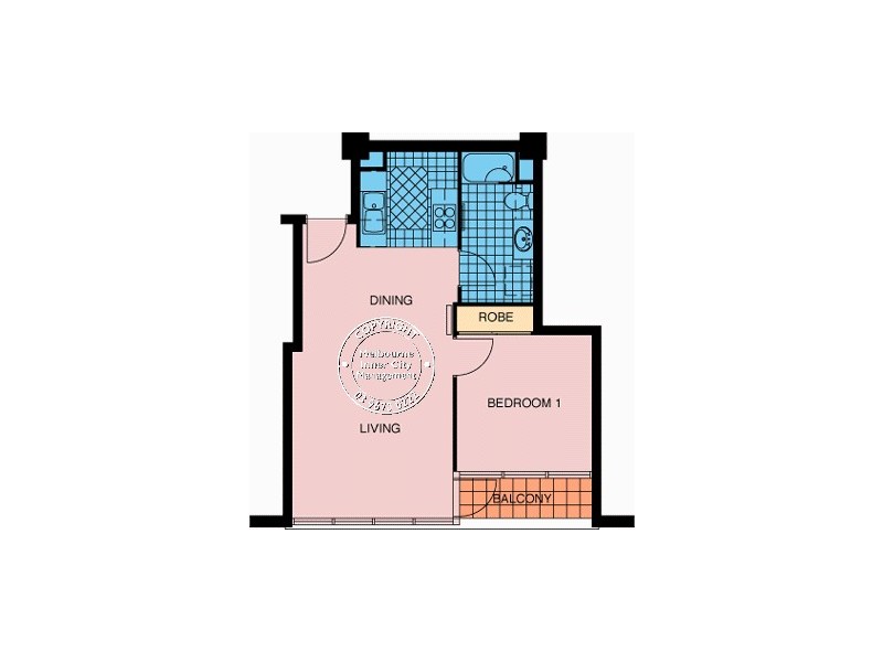 REF 24028/38 Kavanagh Street, Southbank VIC 3006 Floorplan