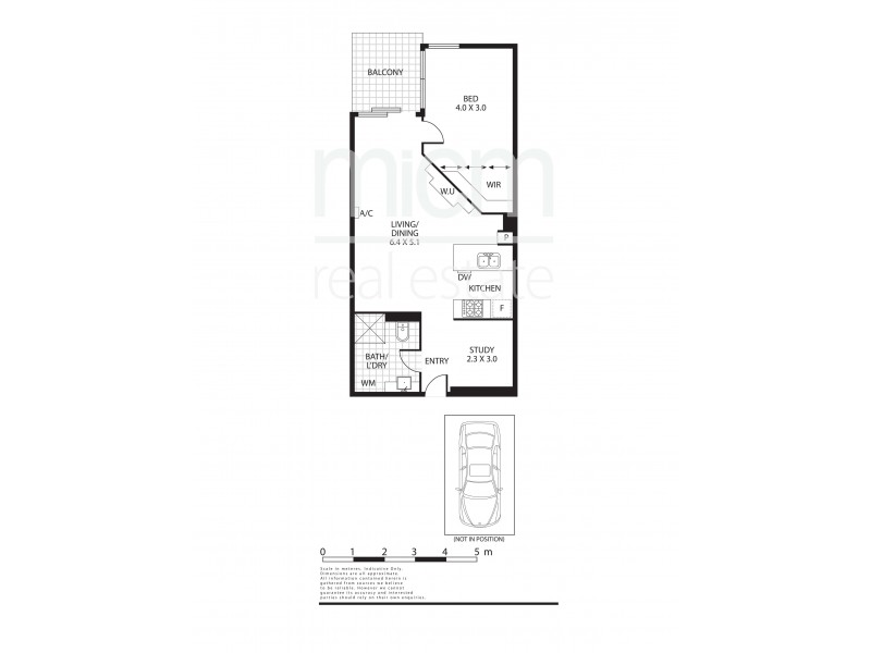 205/58 Jeffcott Street, West Melbourne VIC 3003 Floorplan