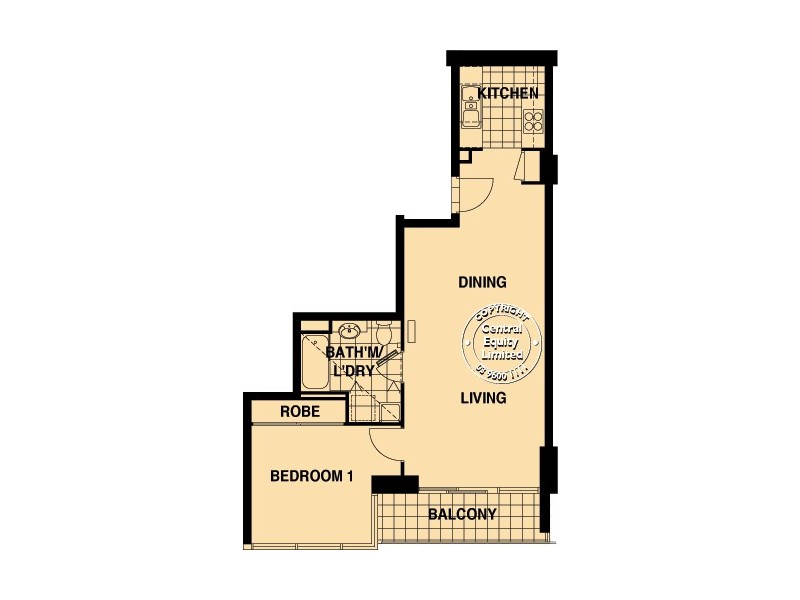 REF 24048/173 City Road, Southbank VIC 3006 Floorplan