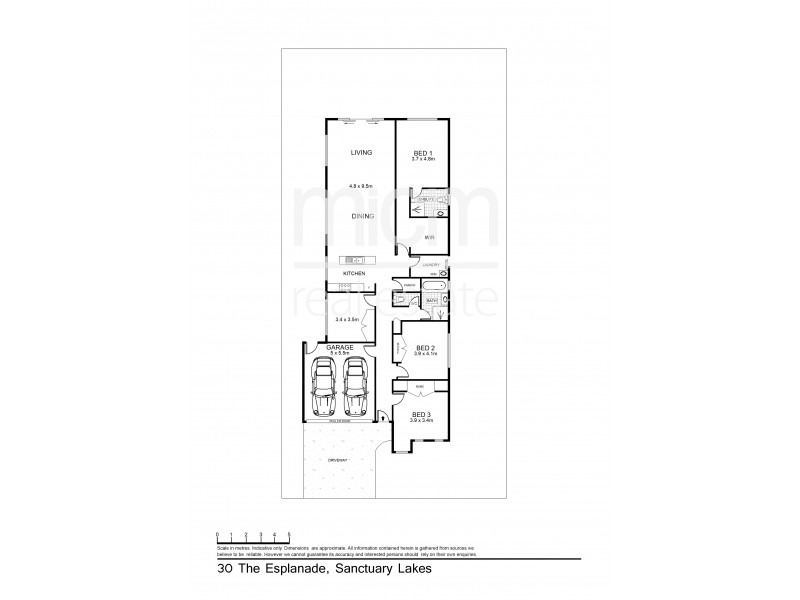 30 The Esplanade, Sanctuary Lakes VIC 3030 Floorplan