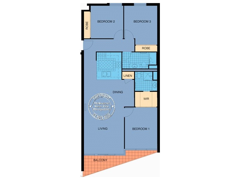 REF 24065/416A St Kilda Road, Melbourne VIC 3004 Floorplan