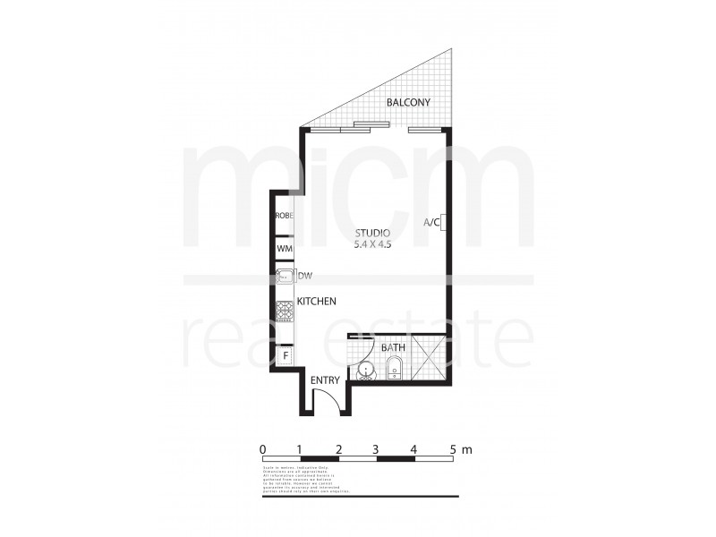 329/673 La Trobe Street, Docklands VIC 3008 Floorplan