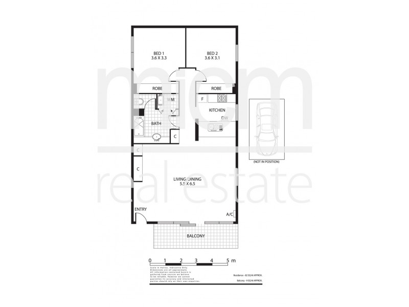 169/480 La Trobe Street, West Melbourne VIC 3003 Floorplan