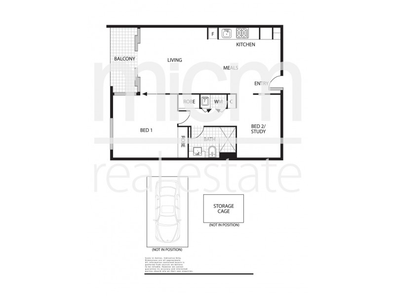 37/801 Bourke Street, Docklands VIC 3008 Floorplan