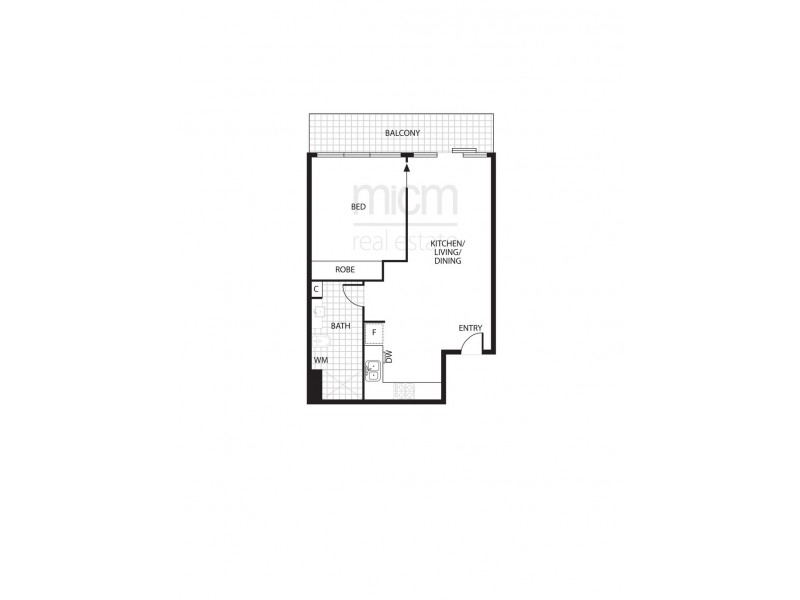 REF 24206/118 Kavanagh Street, Southbank VIC 3006 Floorplan