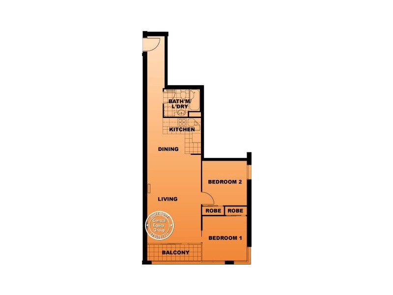 REF 24216/118 Dudley Street, West Melbourne VIC 3003 Floorplan