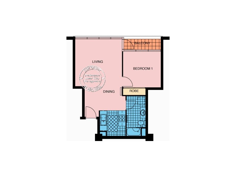 REF 24220/38 Kavanagh Street, Southbank VIC 3006 Floorplan