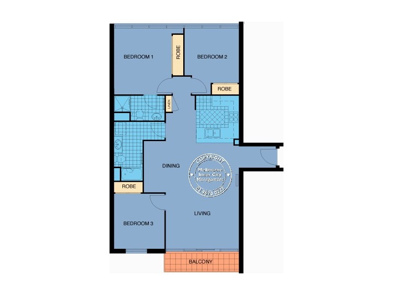 REF 24250/416A St Kilda Road, Melbourne VIC 3004 Floorplan