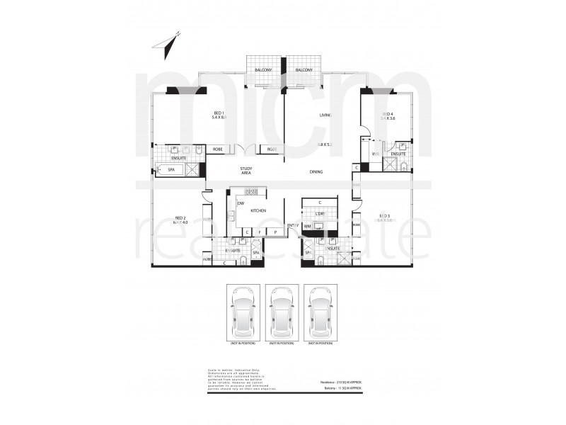 300/183 City Road, Southbank VIC 3006 Floorplan