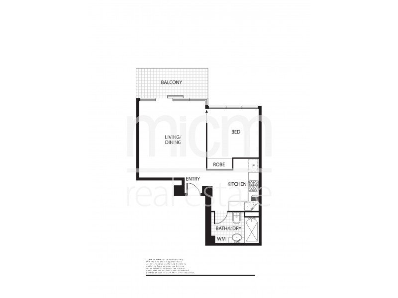 91/22 Kavanagh Street, Southbank VIC 3006 Floorplan