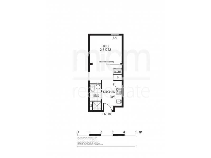 528/55 Villiers Street, North Melbourne VIC 3051 Floorplan