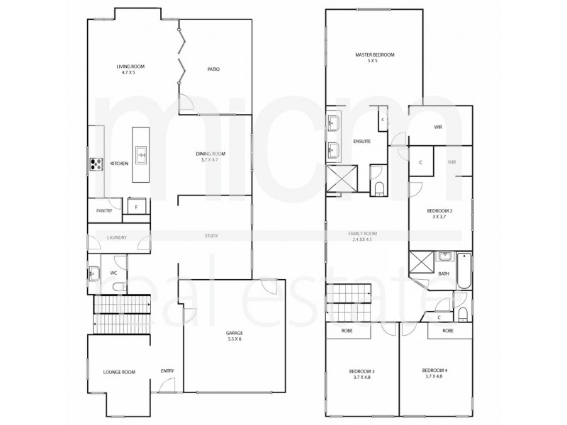 15 Lomandra Street, Point Cook VIC 3030 Floorplan