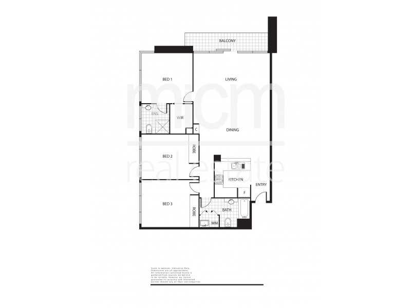 REF 24366/173 City Road, Southbank VIC 3006 Floorplan