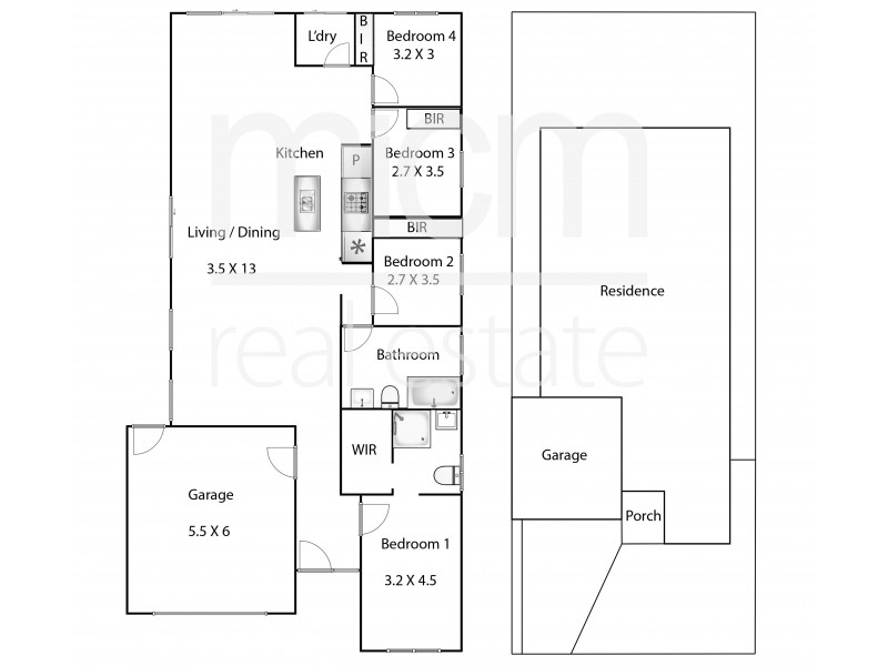 16 Montezuma Avenue, Truganina VIC 3029 Floorplan