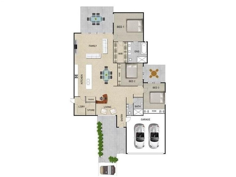 7505 Springfield Drive, Hope Island QLD 4212 Floorplan