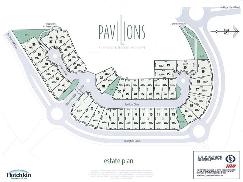 Pavilions Est Springfield Road, Hope Island QLD 4212