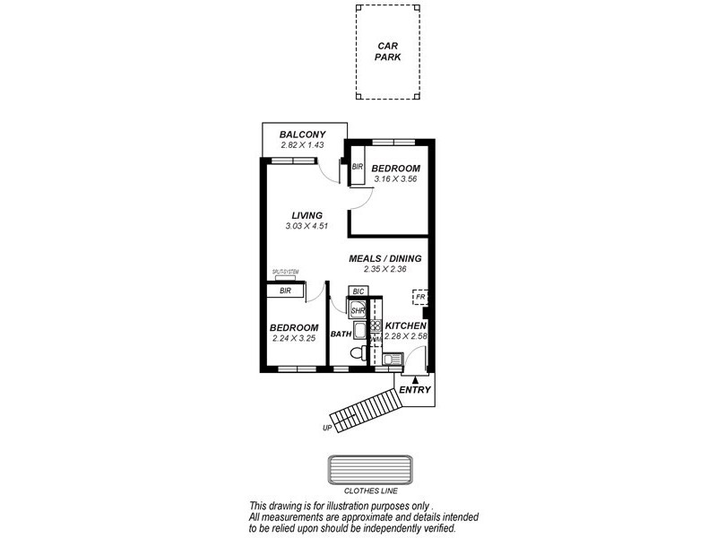 8/44 Broadway, Glenelg South SA 5045 Floorplan