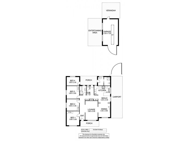 157 Kingston Avenue, Melrose Park SA 5039 Floorplan