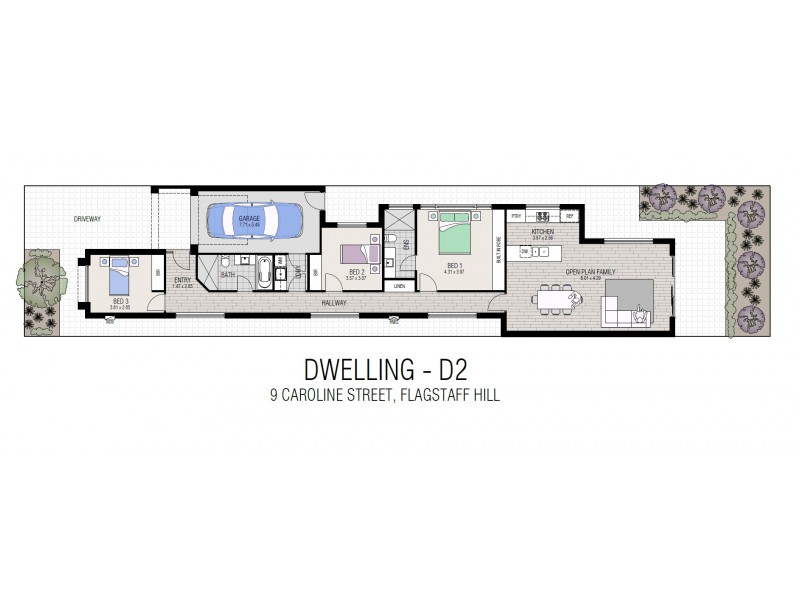 9A, 9B, 9C Caroline Street, Flagstaff Hill SA 5159