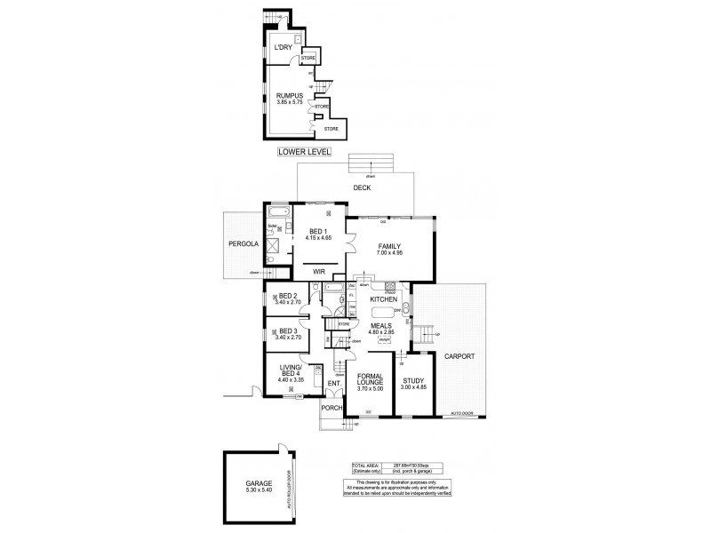 51 Bellaview Road, Flagstaff Hill SA 5159 Floorplan
