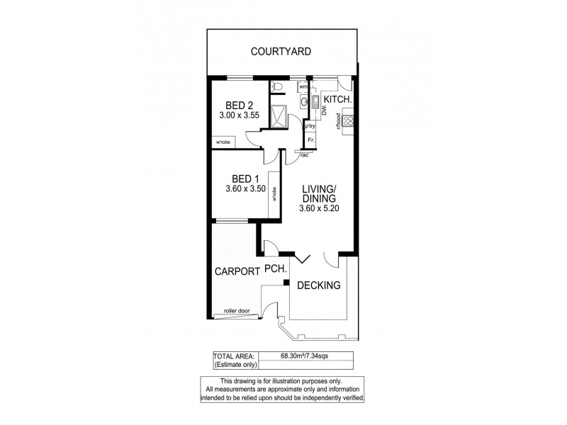 4/13 Whyte Street, Somerton Park SA 5044 Floorplan