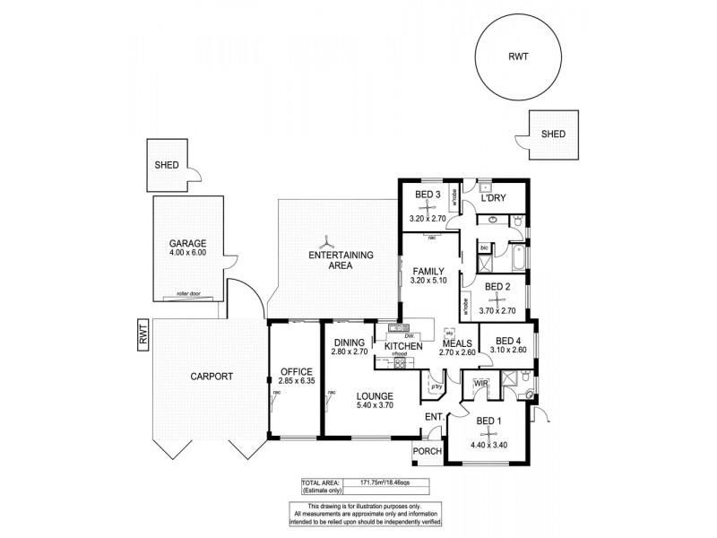 15 Gollan Avenue, Strathalbyn SA 5255 Floorplan