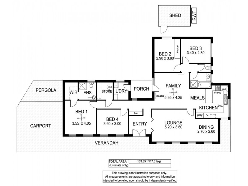 22 Renwick Street, Flagstaff Hill SA 5159 Floorplan