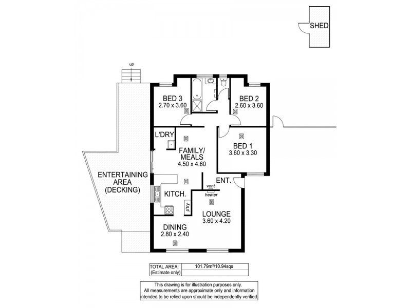 13 Serenade Crescent, Aberfoyle Park SA 5159 Floorplan