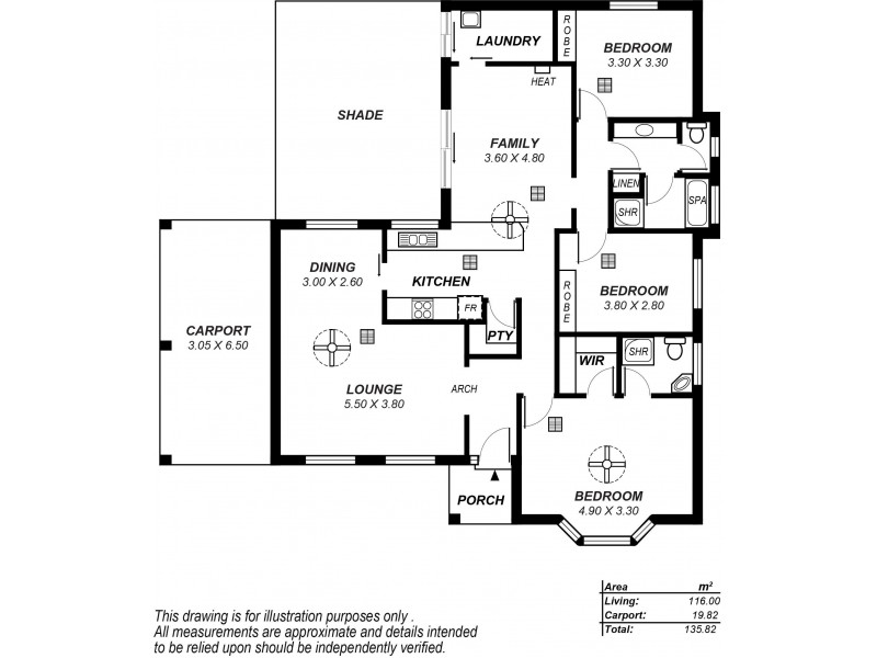 48 Serenade Crescent, Aberfoyle Park SA 5159 Floorplan