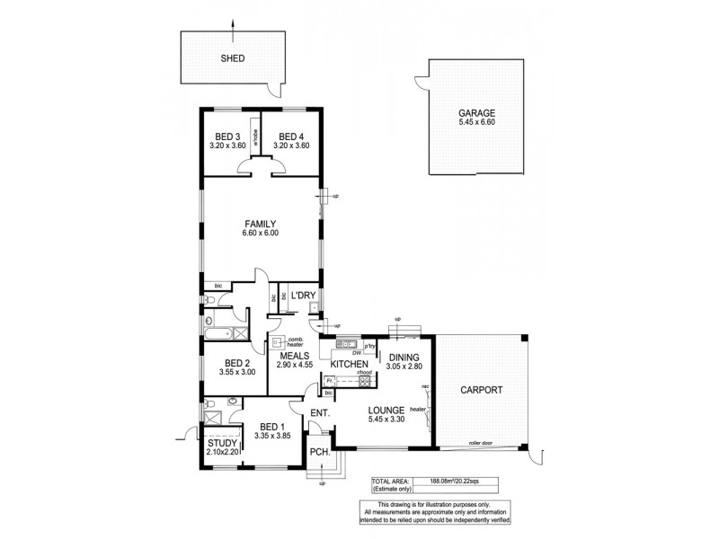 6 Balee Road, Happy Valley SA 5159 Floorplan